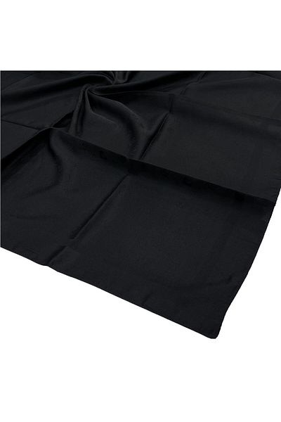 Pierre Cardin Μαύρο βαμβακερό κασκόλ - 1030500-911