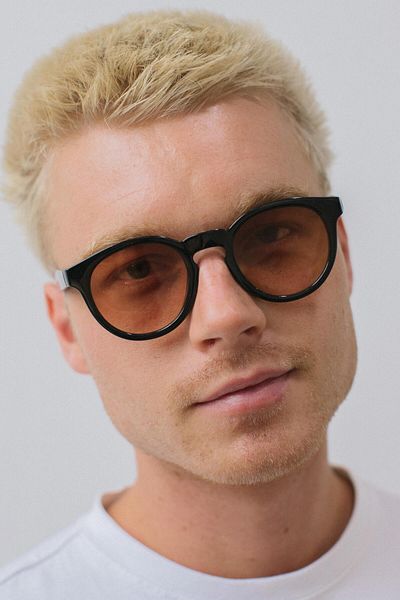 Bilge Karga Gleen Black Orange Men's Sunglasses