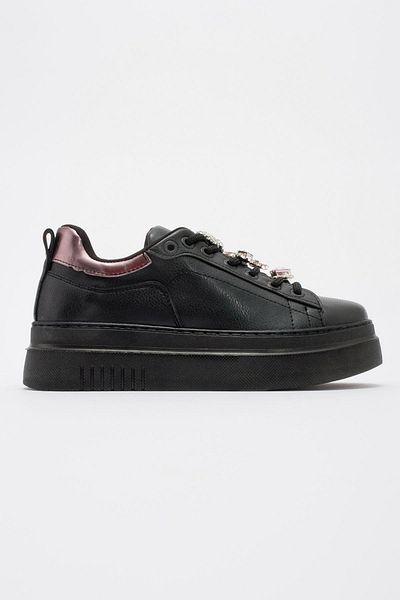 Ccway Pantofi sport anti-alunecare pentru damă BLACK SILVER