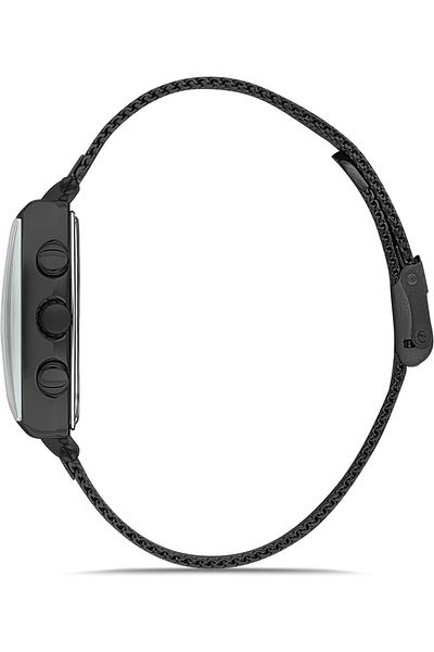 DAVID GUNER Black Coated Black Dial Men's Wristwatch Dg-8057Gc-G2
