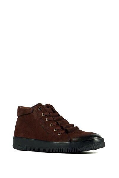 Hammer Jack Ανδρικά παπούτσια Torje από γνήσιο δέρμα καφέ