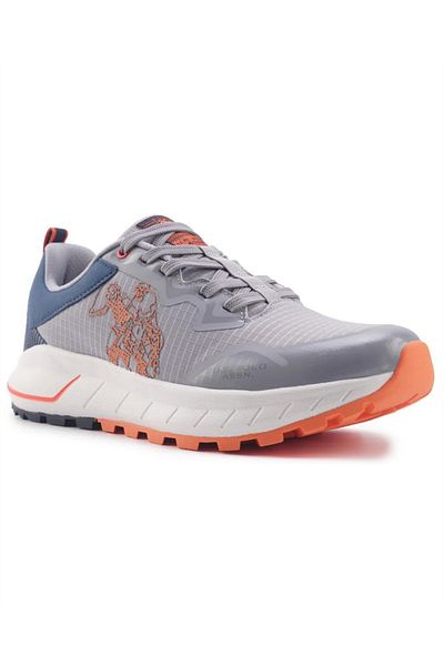 U.S. Polo Assn. Base. Polo Assn. Crounch 4Fx Men's Gray Casual Sports Shoes