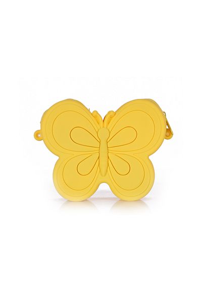 Ogi Mogi Toys Silikon Gelbe Schmetterling Umhängetasche