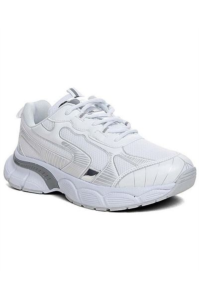 Conpax 5905 Zn Women's White-Silver Daily Sports Shoes