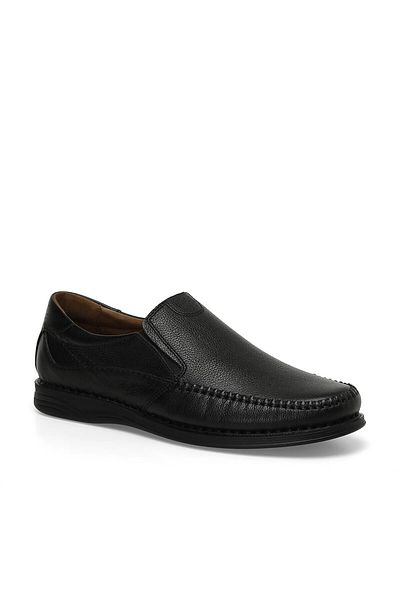 Polaris Men's Leather Shoes - 4p,105517.m 4fx, Black, Size 40/45