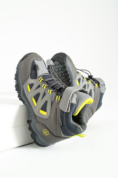 Hammer Jack Ransom Waterproof Gray Outdoor Kids Boots