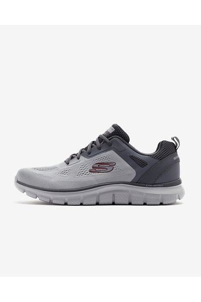 SKECHERS Track - Broader Men's Gray Sports Shoes 232698Tk Gycc
