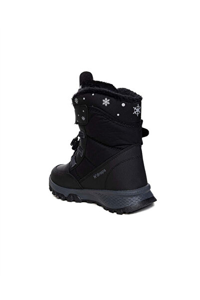 N Drops N'Drops Çocuk Siyah-Füme (31-35) Kar Botu