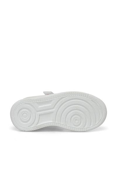 Kinetix Malibu Pu 4p Boy - 4fx White and Saks Kids Sneakers 26/30