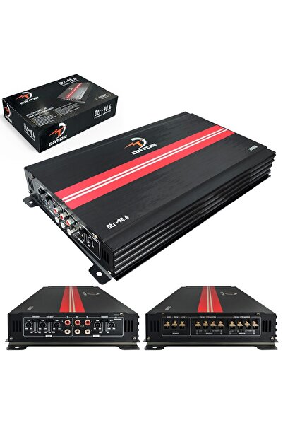 Genel Markalar Dtr-90.4 Oto Anfi Stereo 3300 Watt 4 Kanal