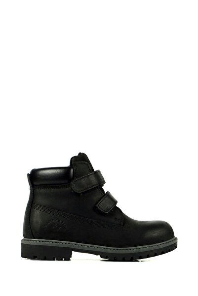 Hammer Jack Black Kids Boots
