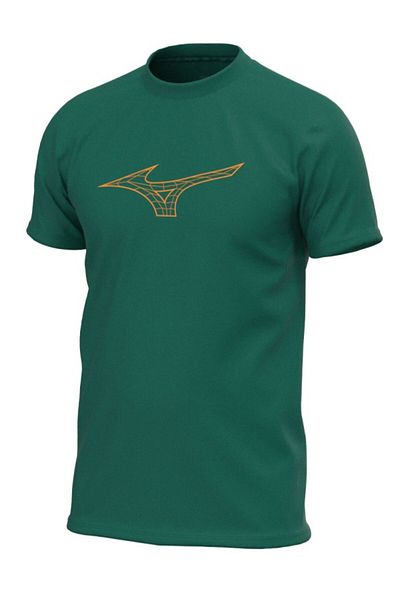MIZUNO Πράσινο ανδρικό μπλουζάκι - Athletics Rb