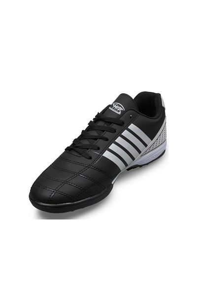 M.P. 231-1134 gr (36-39) Black-white Astroturf Football Shoes