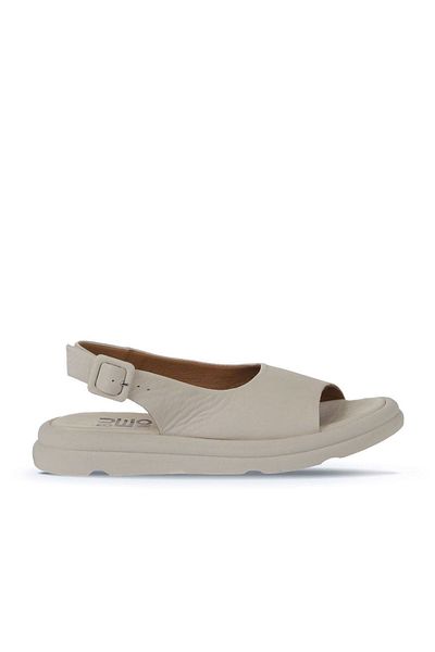 Bueno Shoes Sandale de damă - piele crem, model 01wy9404