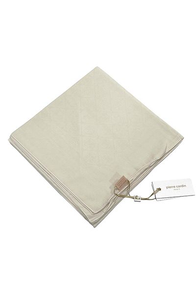 Pierre Cardin Κρεμ Χρώμα Βαμβακερό Φουλάρι - 1030400-912