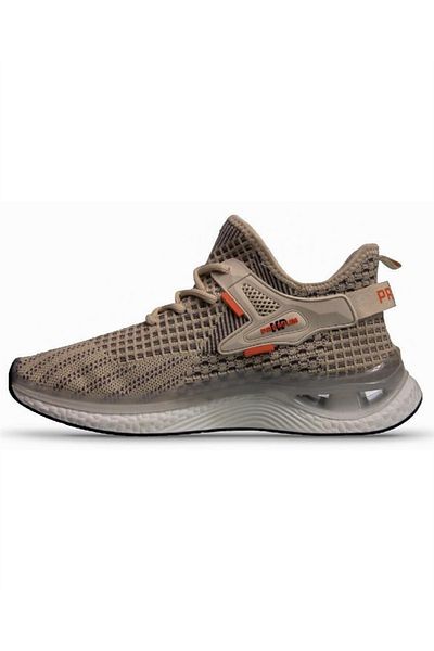 M.P. Μ.Π. Ανδρικά μπεζ casual αθλητικά παπούτσια Premium 241-1660 Mi