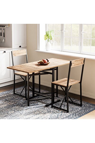 eportatif Katlanır Mutfak Masa Sandalye Takımı 1137