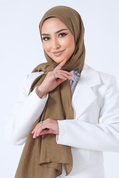 HAREM SCARF Σάλι Brisa Voile - Χρώμα Οξειδίου