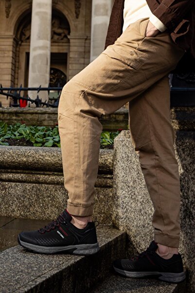 Hammer Jack Cabo Водонепроникні чорно-червоні чоловічі черевики для активного відпочинку