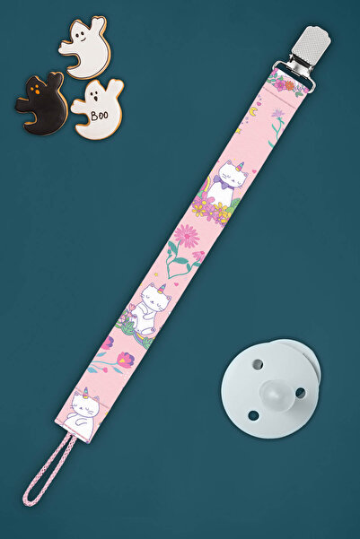 Apptakı Tek Boynuzlu Kedi Emzik Askısı Emzik Zinciri Emzik Tutacağı Emzirme A...