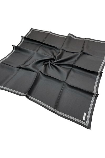 Armine Μεταξωτό Φουλάρι 2025 Χειμώνας - 9261-82 Anthracite Twill