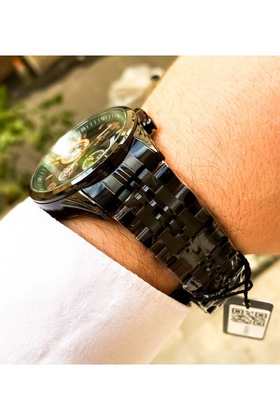 Reward Original Steel Black Cord Functions Active Waterproof Men's Wristwatch