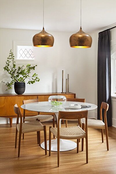 Bamyum Ikili Cogens Bakır Rengi Avize Retro Toplantı Yemek Oadsı Masaüstü Mutfak Kuaför Kafe Salon