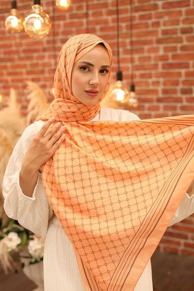 Silk Home شال أوليندا - 49005 - 19 قطيفة قرميدية داكنة