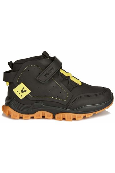 Vicco Omega Orthopedic Kids Boots Black-yellow