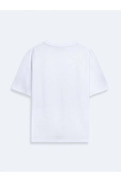 Ltb Λευκό T-Shirt - Boston Printed