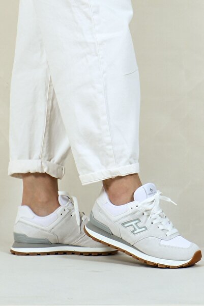 Hammer Jack Chile Genuine Leather White Puruty-Crepe Women's Sneakers