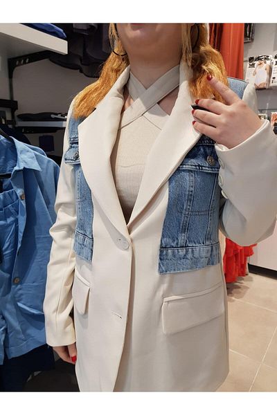 Robin Robin D88674 Women's Cream Robin Jacket