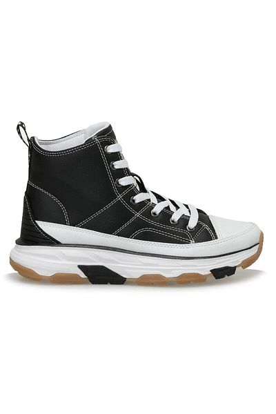 Kinetix 3W Viole Pu Hi W 3Pr Sneakers Black,White 36/40 Black - White