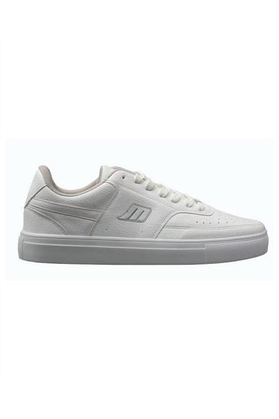 M.P. M.P232-1291 Mr Men's White Skin Sneakers