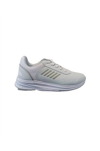 M.P. 222-2712 Zn White Skin Sneaker Shoes