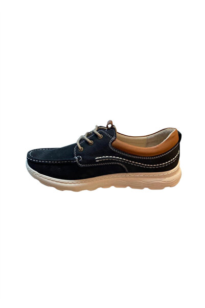Mr Quinn Mr.Quinn 801 Men's Black (40-44) Nubuck Marine Shoes