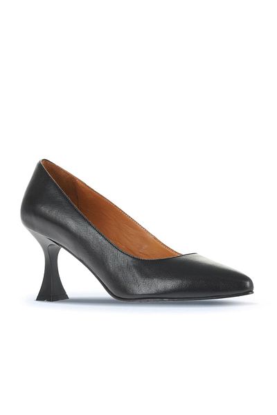 Bueno Shoes Pantofi stiletto damă din piele neagră - 01wa1401