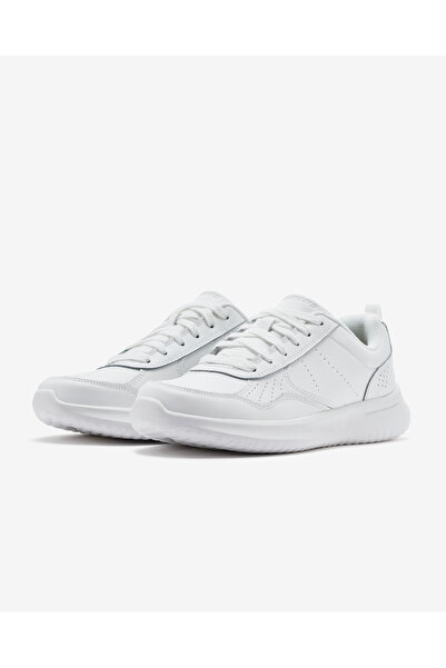 SKECHERS DELSON - PASCO Erkek Beyaz Günlük Ayakkabı 210835 WHT