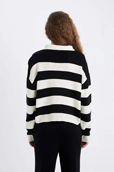 DeFacto Women's Sweater A2357Ax/Bk27 Black