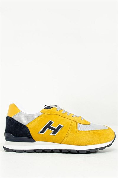 Hammer Jack Yellow - Peru 102 19250 Genuine Leather Comfort Casual Sneaker Sports Shoes