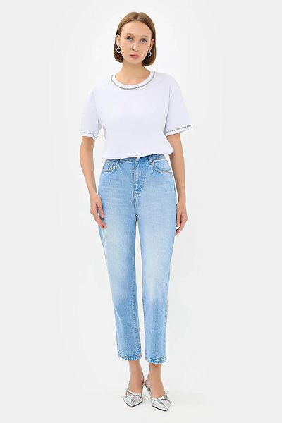 Hiccup Πέτρινο μπλουζάκι με λαιμόκοψη Oversize