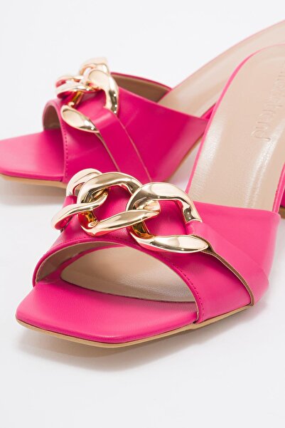 Ccway Women's Buckle Slippers FUJE SKIN