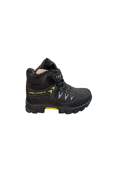 Cheta 538 Ft Kids Black-yellow Winter Boots