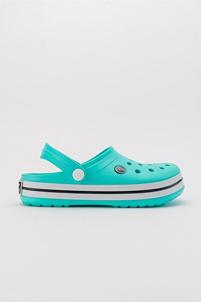 Ccway Papuci de damă Sabo VERDE ALB NEGRU