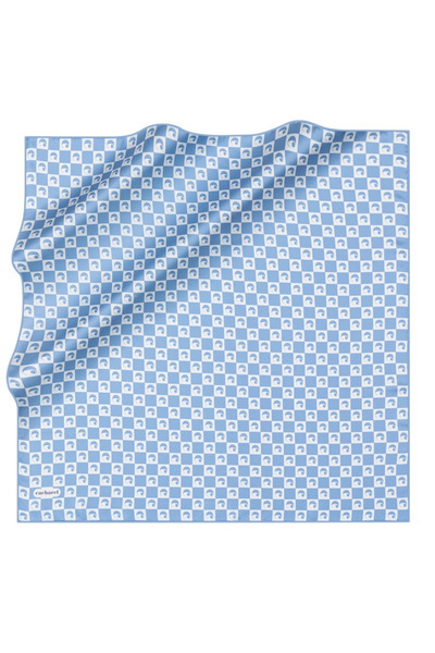 Cacharel Синя копринена шал - 8888313-922