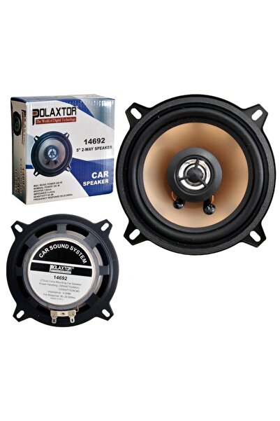 POLAXTOR 2 ADET KAPI KOLON OTO HOPARLÖR 13CM 200W TWEETERLI