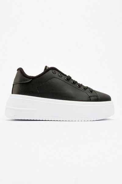 Ccway Pantofi sport de damă alb-negru