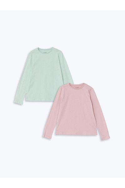 LC Waikiki Girl's Crew Neck Tort Σετ 2 τεμαχίων - W4BD09Z4