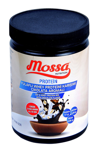 Mossa Yulaflı Whey Proteini Çikolata Aromalı 300g