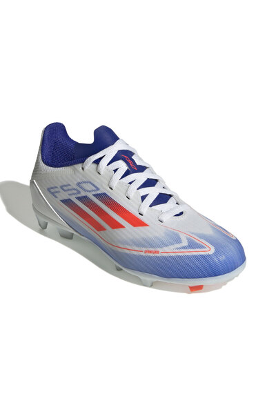 adidas F50 League Fg/Mg J Kids White Football Boots If1367